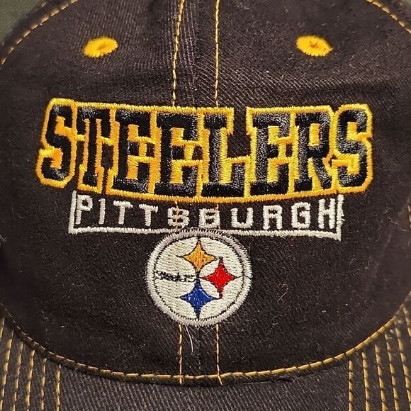 Pro Player Pittsburgh Steelers Velcroback Hat - Picture 2 of 8